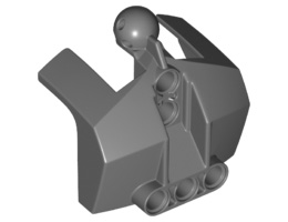 Черупка 4X7X4 с 10,2 топче: {тъмно каменно сив}