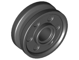 Джанта тясна Ø18X7 с отвор Ø4.8: {черен}