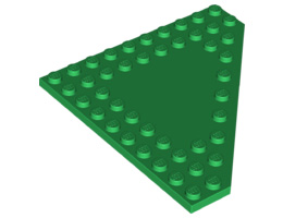 Ъглова плочка 10X10: {тъмно зелен}