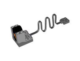 Electric, Power Functions Receiver Unit with Dark Bluish Gray Bottom : {умерено каменно сив}