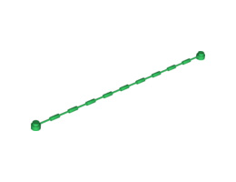 String with End Studs 21L overall with Rope Climbing Grips (16.1cm) : {тъмно зелен}