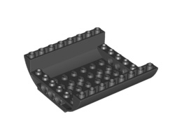 Ниско дъно 8X8X2 Ø4.85 : {черен}