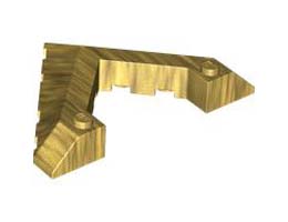 ROOF TILE 8X6 45DEG W/CUT: {топло златист}