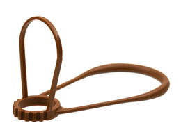 Belville Horse Bridle - Hard Plastic: {земно оранжев}