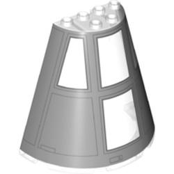 Полуконус 8X6X4 No.: {прозрачен}