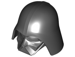 Large Figure Helmet SW Darth Vader: {черен}