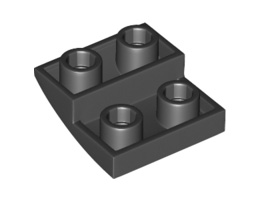 Тухличка 2X2X2/3 инверсна дъга: {черен}