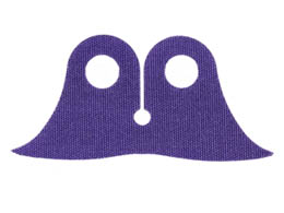 Minifigure, Cape Cloth, Pointed Collar : {светло виолетов}