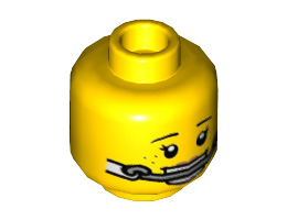 Мини глава No. 2466: {ярко жълт}