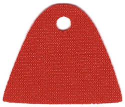 Mini Doll, Cape Cloth, Short with 1 Small Top Hole - Spongy Stretchable Fabric: {ярко червен}