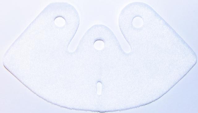 Cloth Cape with 4 Holes, Small, Large Buildable Figures: {бял}