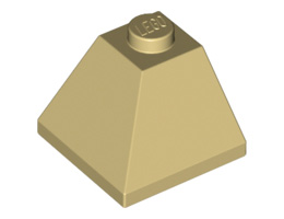 Ъглова Тухличка 2X2/45° отвън : {тухлено жълт}