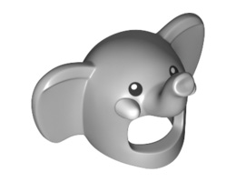 Мини шапка No. 79: {умерено каменно сив}