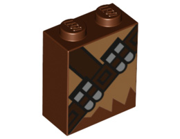 Тухличка 1X2x2 No.: {червеникаво-кафяв}