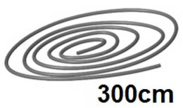 String, Cord Medium Thickness 300cm: {тъмно каменно сив}