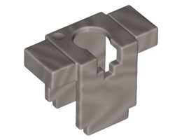Minifigure, Armor Breastplate Rectangular (Minecraft) : {сребърно метален}