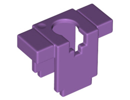 Minifigure, Armor Breastplate Rectangular (Minecraft) : {умерено лавандулов}