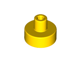 Плочка 1X1, с 3.2 вал и 1.5 отвор : {ярко жълт}