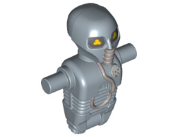 Torso/Head Mechanical, 2-1B Medical Droid, Dotted Badge Pattern : {пясъчно син}