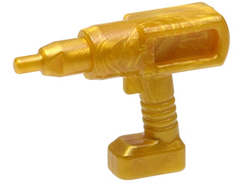 Minifigure, Utensil Tool Cordless Electric Impact Wrench / Drill : {топло златист}