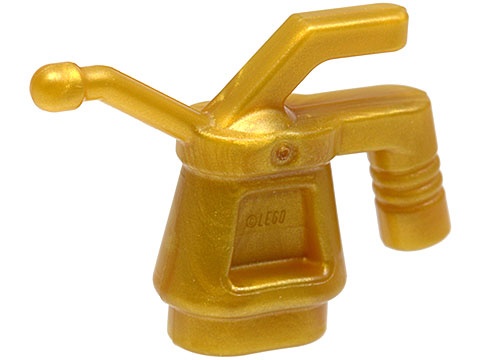 Minifigure, Utensil Tool Oil Can - Ribbed Handle : {топло златист}