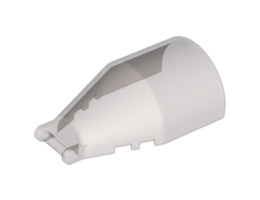 Windscreen 7 x 4 x 2 Round with Bar Handle : {прозрачно кафяв}