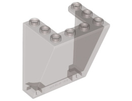 Windscreen 3 x 4 x 4 Inverted, Rounded Top Corners, Cutout Bottom Corners : {прозрачно кафяв}