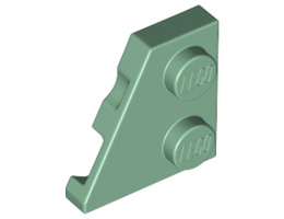 Лява плочка 2X2 27 градуса: {пясъчно зелен}