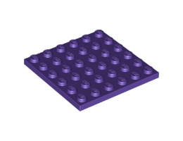 Плочка 6X6: {светло виолетов}