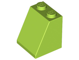 Покривна плочка 2X2x2/65°: {ярко жълто-зелен}