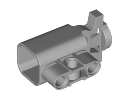 Projectile Launcher Part, Net Shooter Canister: {умерено каменно сив}