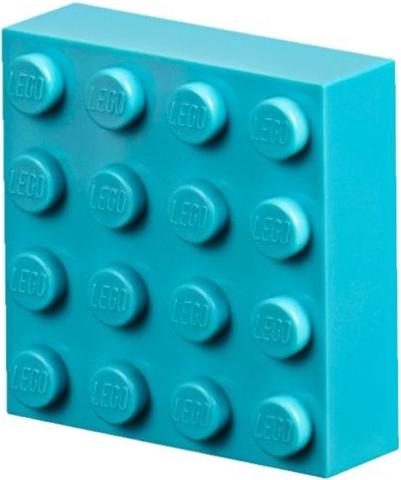 Magnet Brick, Modified 4 x 4 Sealed Base: {умерено небесносин}