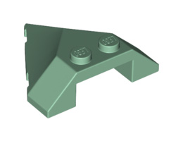 Wedge 4 x 4 Pointed: {пясъчно зелен}