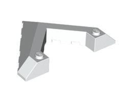 Wedge 6 x 8 Pointed Cutout: {бял}