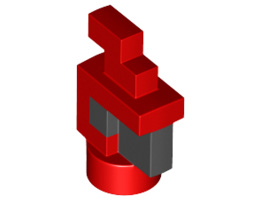 Глава на животно No. 38: {ярко червен}