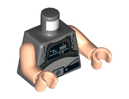 Мини горна част No. 4660: {тъмно каменно сив}