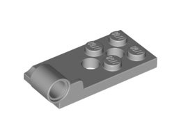 Плочка 2X4 с с панта Ø4.85 долна: {умерено каменно сив}