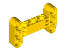 Греда, I- рамка 3X5 90 градуса с дупка Ø 4.85: {ярко жълт}