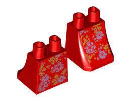 Мини пола No. 13: {ярко червен}