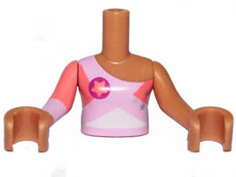 Торс, момиче с ръце No. 310 : {умерен нуга}