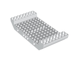 Средна част на кораб 16X8X2 1/3 Ø4.85 : {бял}