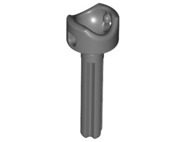 Technic, Steering CV Joint Axle, Wide: {тъмно каменно сив}