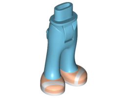 Панталони с талия, NO. 144: {умерено небесносин}