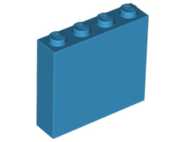Тухличка 1X4X3: {тъмно небесносин}