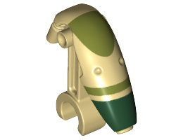 Глава на космически скелет No. 3 : {тухлено жълт}
