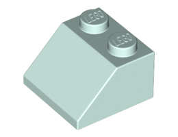 Покривна плочка 2X2/45° : {аквамарин}
