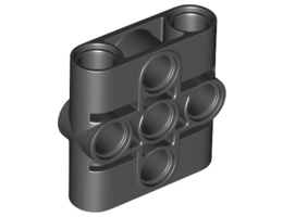 Свързваща полугреда 1X3X3: {черен}