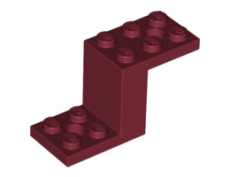 Дъно 2X5X2 1/3: {нов тъмно червен}