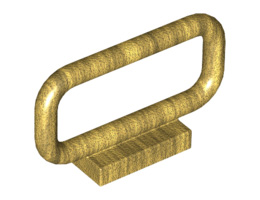 Дръжка 1X4X2: {топло златист}