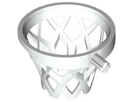 Sports Basketball Net with Axle : {бял}